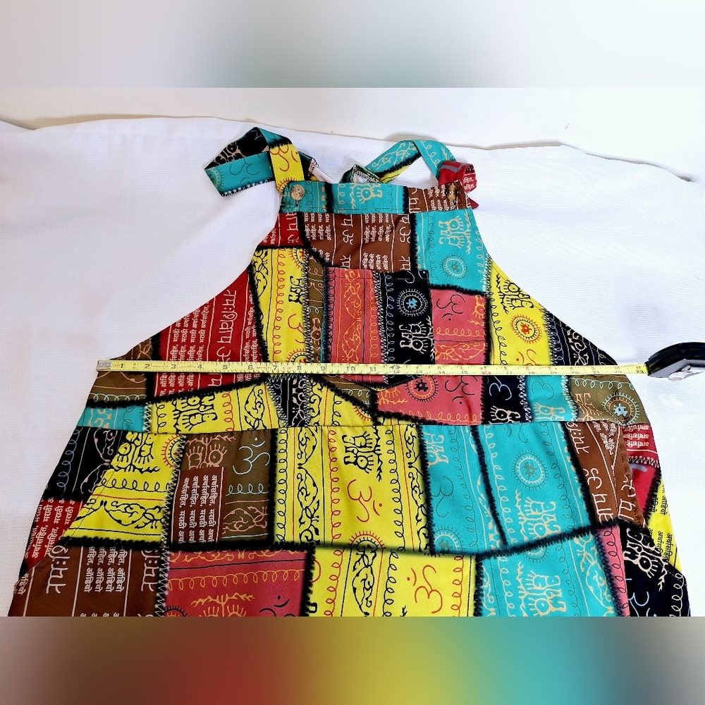 Vender brand"The Patchwork Princess" Boho, croquette, wideleg,patchwork,overalls - Picture 2 of 10